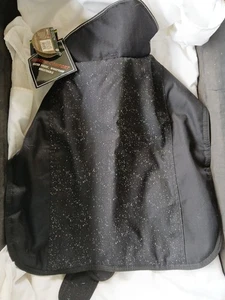Abrigo impermeable negro para perro Petrageous Designs talla grande nuevo con etiquetas 36-65 libras - Imagen 1 de 8