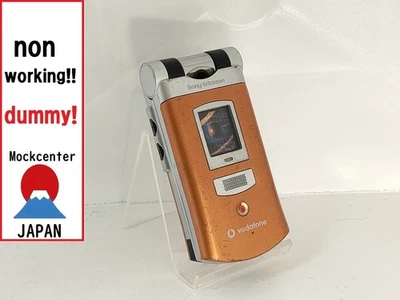 【dummy!】 Sony Ericsson 802SE（color orange） vodafone-japan non-working cellphone - Image 1 of 3