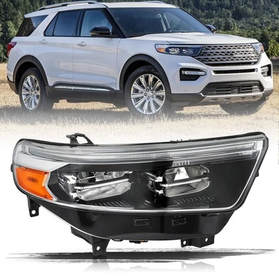 For 2020 2021 2022 Ford Explorer XLT Limited LED Passenger Side Headlight RH  Foto 1 de 4