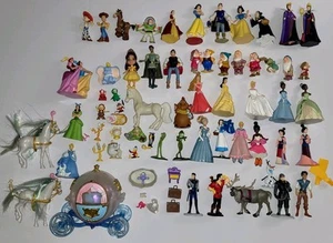 (49+l Disney Store Principessa Cenerentola Carrozza Playset Figure Cake Topper Lotto - Foto 1 di 9