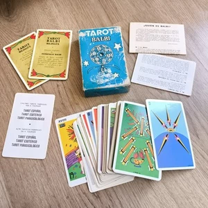 TAROT DOMENICO BALBI FORTUNE TELLING CARDS DECK HERACLIO FOURNIER VINTAGE 1970s - Picture 1 of 7