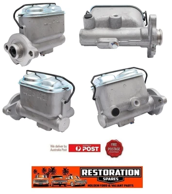 HOLDEN HX HZ NEW BRAKE MASTER CYLINDER suits DISC brakes front and DISC rear - image 1 of 3