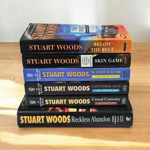 Stuart Woods Books Lot of 6 Stone Barrington Paperback - Picture 1 of 6