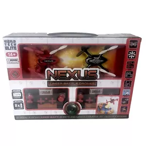 Nexus Drones Laser Battle by World Tech Elite Toys Picture Video Camera New - Picture 1 of 8