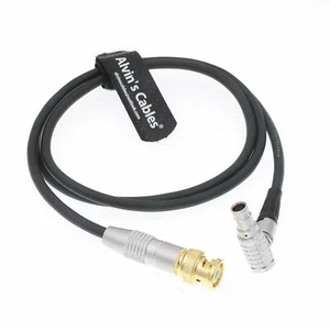 BNC Male to 5 Pin Male Right Angle Timecode Cable for ARRI Alexa Mini Camera - Picture 1 of 8