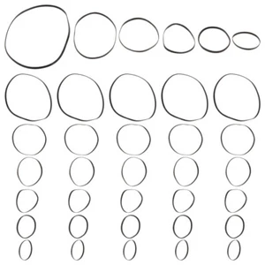 50 Stück Tonbandgerät Riemen Kassettenmaschine Player Riemen Ersatz Antrieb - Bild 1 von 12