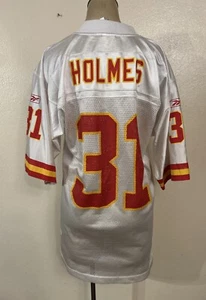 Reebok Kansas City Chiefs Priest Holmes Football Jersey Men's Size Small - Picture 1 of 8