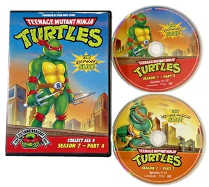 Teenage Mutant Ninja Turtles Season 7 - Part 4 DVD (BONUS PART 2 DISC Included) - Picture 1 of 5