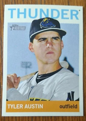 TYLER AUSTIN, 2013 TOPPS HERITAGE #75, THUNDER - Image 1 of 2