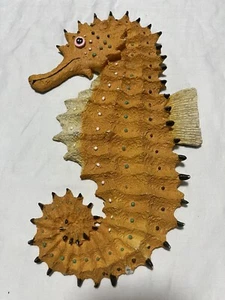 "Caballito de mar decoración de pared colgante arte de pared decoración resina 11"" X 7""" - Imagen 1 de 8