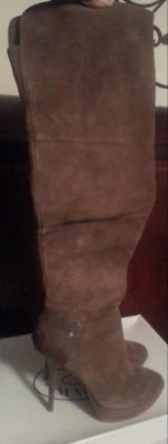 Steve Madden botas de gamuza por encima de la rodilla talla 11 NUEVAS Foto 1 de 4