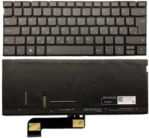 HUNGARY KEYBOARD Lenovo YOGA S730-13IWL QWERTZ LED BACKLIT - Picture 1 of 3