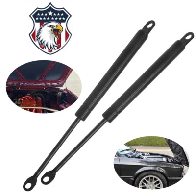 Pair For BMW 318i 325e 325i Front Bonnet Hood Lift Supports Gas Shock Struts Foto 1 de 4