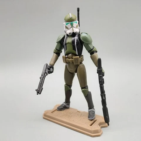 Star Wars Republic Commander Gree clone trooper 3.75" Loose Action Figure Cover