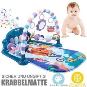 Spielmatte Mit Spielbogen Für Baby Mit Musik Spieldecke Mit Klaviertasta Gym DE - Bild 1 von 19