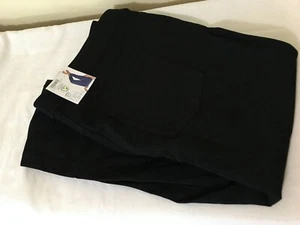 New Time and Tru Women Jeggings Stretch Capri Black sizes XS, S - Picture 1 of 3