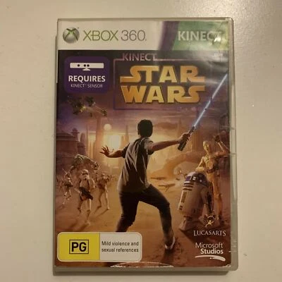 Kinect Star Wars + Bonus Demo Games - Microsoft Xbox 360 PAL Game  - Image 1 of 4