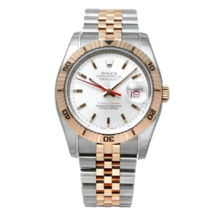 Rolex Datejust Turn-O-Graph 116261 Silver Dial 2022 Full Set Stickered - Picture 1 of 7