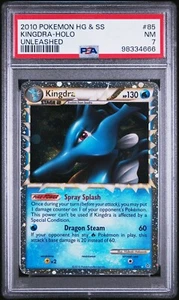 Pokemon 2010 HGSS Unleashed Kingdra Holo #85/95 PSA 7 NM - Bild 1 von 3