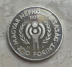 1979 Hungary 200 Forint - Silver Proof - Picture 1 of 2