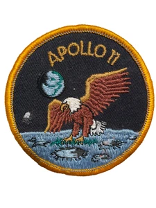 PARCHE ESPACIAL DE ATERRIZAJE LUNAR APOLO 11 ÁGUILA DE COLECCIÓN 3" NUEVO - Imagen 1 de 1