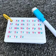 Alphabet Flash Cards A-Z Kids Toddlers Preschool Early Pen Resource N X1Z9