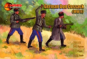 Marsfiguren 1/72 Deutscher Zweiter Weltkrieg Don Kosaken Figuren Set - Bild 1 von 3