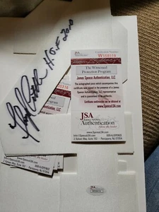Floyd Little Autographed  #4 Jsa Certified - Picture 1 of 2