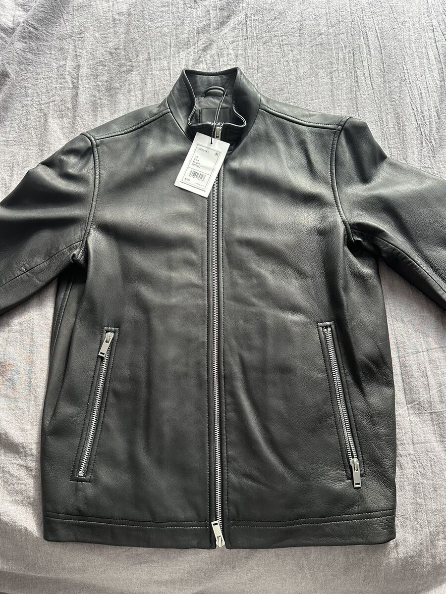 Theory Leather Outer Shell Coats, Jackets & Vests Motorcycle Theory Leather Outer Shell Coats, Jackets & Vests Motorcycle