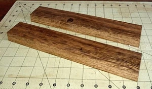 Two Pieces Hawaiian Kolohala/Pheasant Wood ~12" x 1 3/4" x 7/8" (#147) - Picture 1 of 4