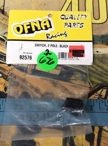 Ofna 92576 Swicth 2 Pole Black NewInPack USA Shipped  - Picture 1 of 4