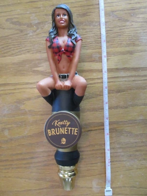 Beer Tap Twin Peaks Knotty Brunette Handle Brand New in Original Box - Image 1 of 4