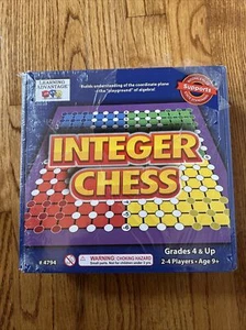 Learning Adventure Integer Chess Age  9+ *NEW SEALED GAME* #4794 - Picture 1 of 5