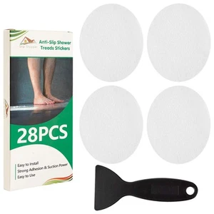 Non Slip Bathtub Stickers, 28 PCS Adhesive Anti Slip Shower Stickers for Bath... - Picture 1 of 9