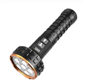 5000 Lumens Rechargeable Camping Flashlight with Bidirectional Lighting - Picture 1 of 14