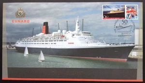 GB QEII Buckingham 2017 Cunard Queen Elizabeth 2 Cover, Southampton S/H/S - Picture 1 of 2
