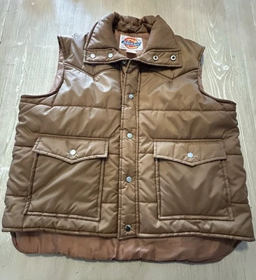 Vintage Dickies Quilted Style Puffer Vest - image 1 of 4