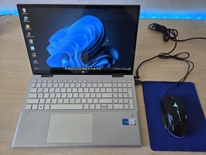 Hp Pavilion X360 Convertible 15 er0203ng Laptop, 1TB SSD Core I7 11th Wie Neu - Bild 1 von 13