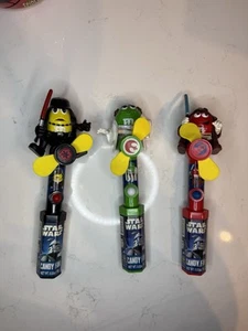 Vintage Star Wars M&M Candy Fans 2010 Tested Working - Picture 1 of 8