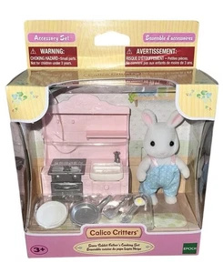 Calico Critters Schnee Kaninchen Vater Kochset Küche Spielset • Neu ungeöffnet - Bild 1 von 4
