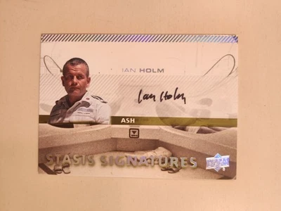 Ian Holm Alien RARE Signed Stasis Signatures Ash Upper Deck Autographed SSS2 VG - Image 1 of 2