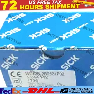 US FREE TAX  SICK WL12G-3B2531P02 PHOTOELECTRIC FIBER OPTIC - Picture 1 of 6