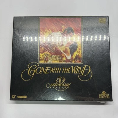 Gone With the Wind 50th Anniversary Limited Edition (VHS, 2-Tape Set) SEALED - Image 1 of 4
