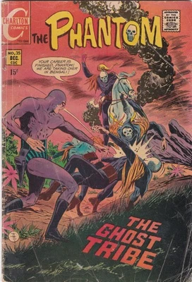 Phantom #35 - Jim Aparo Cover Art! (1969) Charlton Comics, G - Image 1 of 2