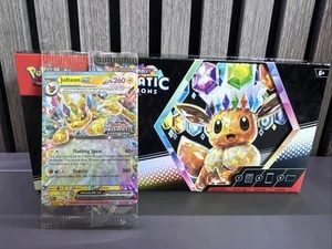 Jolteon Ex 030/131 SEALED Stamped Prismatic Evolutions Surprise Box - PokemonTCG - Picture 1 of 2