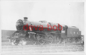 Eisenbahn Foto LMS schwarz 5 5493 Crewe Nordschuppen um 1947 Stanier 4-6-0 Lok - Bild 1 von 1