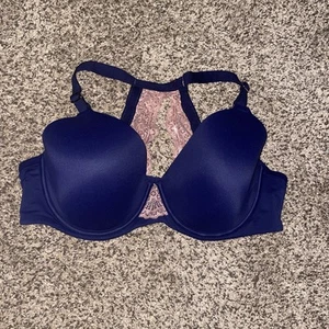 40D Soma Embraceable Full Coverage Underwire Lace Racerback Bra - Picture 1 of 7