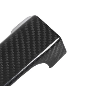 Neu 4 Stücke Äußere Tür Griff Dekoration Abdeckung Real Carbon Fiber Auto Außen - Bild 1 von 23