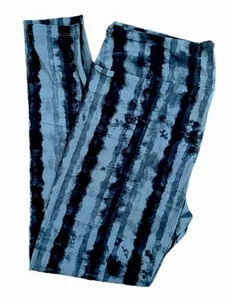TC Lularoe Leggings Batik marineblau vertikale Streifen Gr. 12-18 NEU 460229 - Bild 1 von 4
