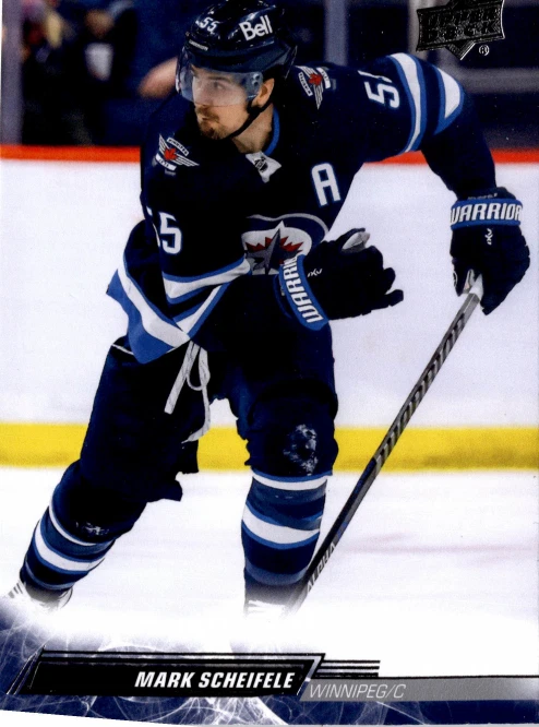 5 CARD LOT - 2022-23 Upper Deck Series 2 - Mark Scheifele #443 - Image 1 of 2